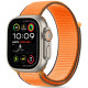 Oranžinė apyrankė Apple Watch 8 / 9 / 10 / 11 / SE / ULTRA (44 / 45 / 46 / 49 MM) "Tech-Protect Nylon"