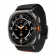 Juoda apyrankė Samsung Galaxy Watch Ultra 1 / 2 2024-2026 (47 mm) laikrodžiui "Spigen Fit Lite"