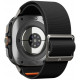 Juoda apyrankė Samsung Galaxy Watch Ultra 1 / 2 2024-2026 (47 mm) laikrodžiui "Spigen Fit Lite"