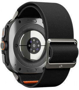 Juoda apyrankė Samsung Galaxy Watch Ultra 1 / 2 2024-2026 (47 mm) laikrodžiui "Spigen Fit Lite"