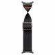 Juoda apyrankė Samsung Galaxy Watch Ultra 1 / 2 2024-2026 (47 mm) laikrodžiui "Spigen Fit Lite"