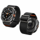 Juoda apyrankė Samsung Galaxy Watch Ultra 1 / 2 2024-2026 (47 mm) laikrodžiui "Spigen Fit Lite"