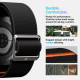 Juoda apyrankė Samsung Galaxy Watch Ultra 1 / 2 2024-2026 (47 mm) laikrodžiui "Spigen Fit Lite"