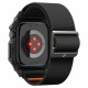 Matinis juodas dėklas - apyrankė Apple Watch 10 / 11 (46 mm) laikrodžiui "Spigen Lite Fit Pro"