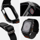 Matinis juodas dėklas - apyrankė Apple Watch 10 / 11 (46 mm) laikrodžiui "Spigen Lite Fit Pro"