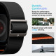 Matinis juodas dėklas - apyrankė Apple Watch 10 / 11 (46 mm) laikrodžiui "Spigen Lite Fit Pro"