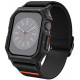 Matinis juodas dėklas - apyrankė Apple Watch 10 / 11 (46 mm) laikrodžiui "Spigen Lite Fit Pro"