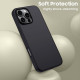 Matinis juodas dėklas Apple iPhone 16 Pro Max telefonui "Tech-Protect Silicone Magsafe"