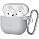 Pilka dėklas Apple Airpods 4 / 5 ausinėms "Tech-Protect Silicone Hook"