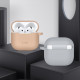 Juodas dėklas Apple Airpods 4 / 5 ausinėms "Tech-Protect Silicone Hook"