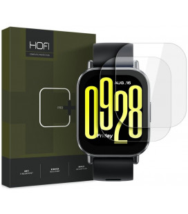 Apsauginis grūdintas stiklas Xiaomi Redmi Watch 5 Active laikrodžiui "HOFI Glass Pro+ 2-Pack"