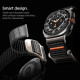 Juoda apyrankė Samsung Galaxy Watch Ultra 2024 / 2025 (47mm) laikrodžiui "Spigen Durapro Flex"