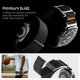 Juoda apyrankė Samsung Galaxy Watch Ultra 2024 / 2025 (47mm) laikrodžiui "Spigen Durapro Flex"