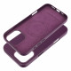 Violetinis odinis dėklas Apple iPhone 16 PRo Max telefonui "Leather Mag Cover"