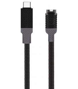 Juodas / pilkas USB-C pakrovėjas Garmin laikrodžiams "Tactical Recce 3:20"