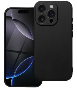 Matinis juodas dėklas Apple iPhone 16 Pro telefonui "Matt Case"