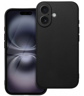 Matinis juodas dėklas Apple iPhone 16 Plus telefonui "Matt Case"