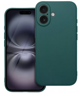 Žalias dėklas Apple iPhone 16 telefonui "Matt Case"