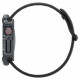 Pilkas dėklas Apple Watch 10 / 11 (46 mm) laikrodžiui "Spigen Rugged Armor"