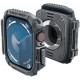 Pilkas dėklas Apple Watch 10 / 11 (46 mm) laikrodžiui "Spigen Rugged Armor"
