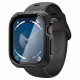 Juodas dėklas Apple Watch 10 / 11 (46 mm) laikrodžiui "Spigen Tough Armor"