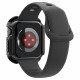 Juodas dėklas Apple Watch 10 (46 mm) laikrodžiui "Spigen Tough Armor"