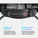 Juodas dėklas Apple Watch 10 / 11 (46 mm) laikrodžiui "Spigen Tough Armor"