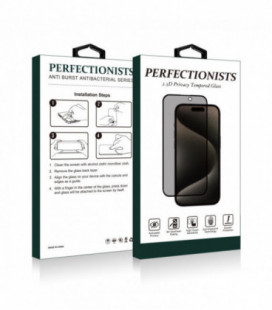 LCD apsauginis stikliukas 2.5D Privacy Perfectionists Apple iPhone 16 Pro Max juodas