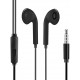 Juodos ausinės "OBAL:ME Wired Earphones 3.5mm"