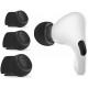 Juodos pagalvėlės Apple Airpods Pro 1 / 2 ausinėms "Tech-Protect Ear Tips 3-Pack"