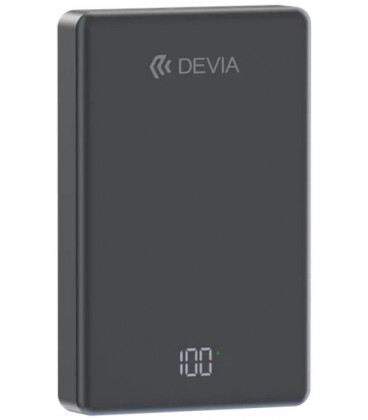 Juoda Išorinė baterija Power Bank 20W 10000mAh "Devia Extreme Speed MagSafe"