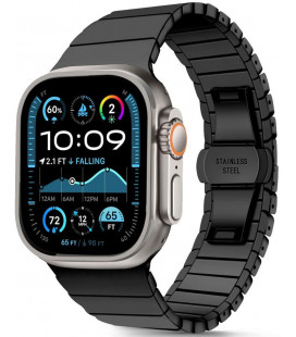 Juoda apyrankė Apple Watch 8 / 9 / 10 / 11 / SE / ULTRA (44 / 45 / 46 / 49 MM) "Tech-Protect Linkband"