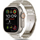 (Titanium) apyrankė Apple Watch 8 / 9 / 10 / 11 / SE / ULTRA (44 / 45 / 46 / 49 MM) "Tech-Protect Stainless Classic"