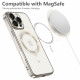 (Shiny Titanium) / skaidrus dėklas Apple iPhone 16 Pro Max telefonui "Tech-Protect MagFlex Magsafe"