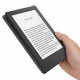 Juodas tverčiamas dėklas Kindle Paperwhite VI / 6 / Colorsoft / Signature Edition skaityklei "Tech-Protect Smartcase Black Cat"