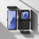 Matinis skaidrus dėklas Samsung Galaxy Z Flip 6 / 7 FE telefonui "Ringke Slim Hinge Magnetic Magsafe"