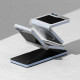 Matinis skaidrus dėklas Samsung Galaxy Z Flip 6 / 7 FE telefonui "Ringke Slim Hinge Magnetic Magsafe"