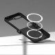 Matinis skaidrus dėklas Samsung Galaxy Z Flip 6 / 7 FE telefonui "Ringke Slim Hinge Magnetic Magsafe"