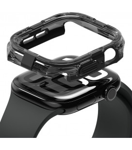 Juodas dėklas Apple Watch 10 / 11 (46mm) laikrodžiui "Ringke Fusion Bumper"