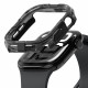 Juodas dėklas Apple Watch 10 / 11 (46mm) laikrodžiui "Ringke Fusion Bumper"