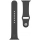 Juoda apyrankė Apple Watch 1/2/3/4/5/6/7/8/9/10/SE 42/44/45/46mm laikrodžiui "Tactical 488 Silicone Band"