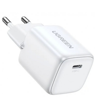 Baltas 30W 1xUSB-C pakrovėjas "Ugreen CD319 Nexode GaN"