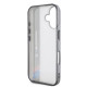 Pilkas dėklas Apple iPhone 16 telefonui "BMW IML Motorsport Vertical Stripe Case"