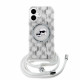 Skaidrus dėklas Apple iPhone 16 telefonui "Karl Lagerfeld IML Monogram Crossbody K&CH Heads MagSafe Case"