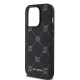 Juodas dėklas Apple iPhone 14 Pro telefonui "Karl Lagerfeld PU Karl Heads Pattern MagSafe Case"