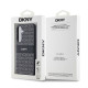 Juodas dėklas Samsung Galaxy S24 telefonui "DKNY PC/TPU Repeat Pattern Tonal Stripe Case"