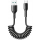 Juodas USB-A - USB-C 3A 150cm laidas "Joyroom SA38-AC3"