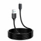 Juodas USB-A - Lightning 2.4A 200cm laidas "Joyroom S-UL012A9"