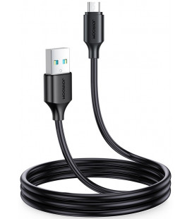 Juodas USB-A - MicroUSB 2.4A 100cm laidas "Joyroom S-UM018A9"