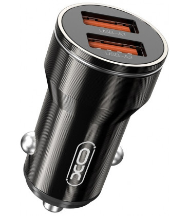 Automobilinis 2xUSB-A 2.4A pakrovėjas "XO Car Charger CC48"